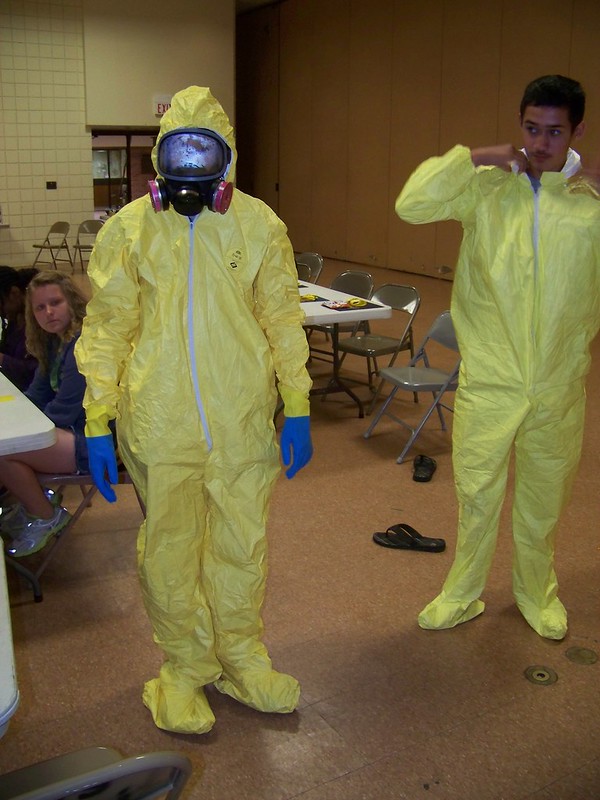 Crime scene cleaner. photo credit: Pioneer Library System [CC]